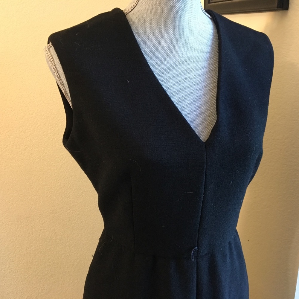 Retro Gaucho Dress Romper - Black Formal